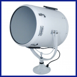 Perko Marine Searchlights Standar Pedestal Head Assemblies Control Solar-Ray 10" Diameter 120Volt