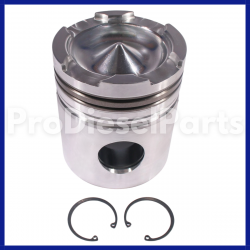 Piston With Retainers Cummins Engines NH 855 and NT 855 Compression ratio of 14.01