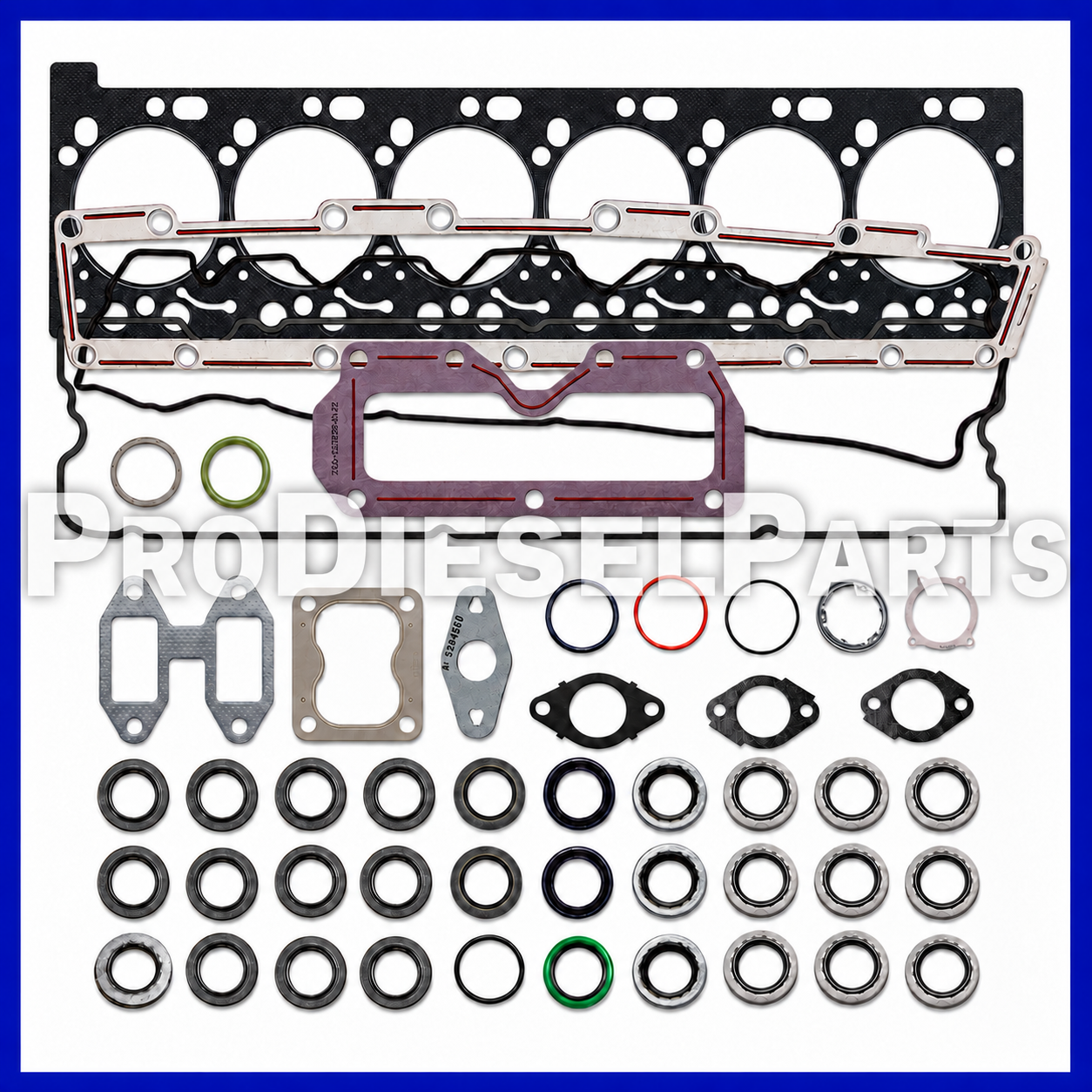 4089758 Upper Gasket Set Cummins Engine 6C, 6CT, 6CTA, ISC, QSC, ISL, ISLe, QSL