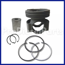 Piston wPin, Retainer & Rings Cummins Engine ISX Cummins Engine QSX