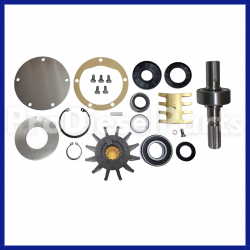 Sea Raw Water Pump Rebuild Kit with Shaft Caterpillar Engine 3208 Natural & Turbo SHAFT SHORT