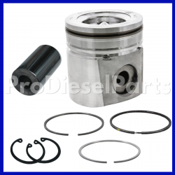 Piston wPin, Retainer & Rings – .50MM Cummins Engine ISB 5.9 – 4 Valves