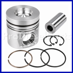 Piston wPin, Retainer & Rings – STD ISB 6.7 QSB 6.7 Dodge RAM FGT; 2007 2019