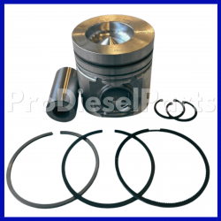 Piston wRetainer & Rings .50 Cummins Engine 4B 3.9 – 4BT 3.9 – 4BTA 3.9 – 2 Valves